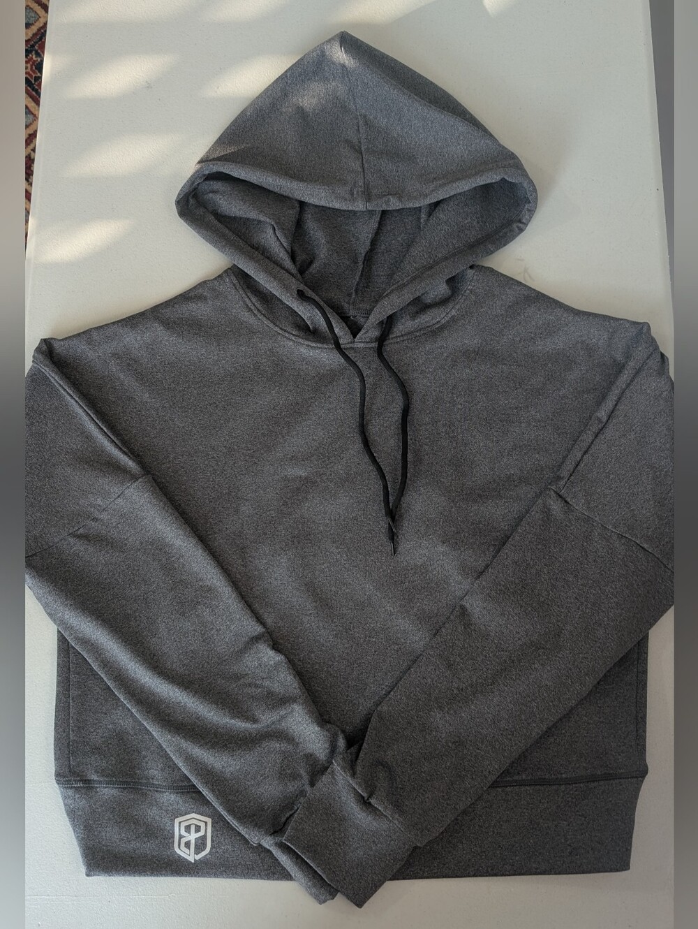 Born Primitive gray split back hoodie, XL